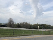 Taken Saturday April 33rd around 7:15 pm south of the mall on the expressway