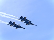 These are some photos that I snapped of the Blue Angels warming up for the Vero Beach Air Show on April 28th 2022.