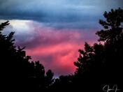 Spring Time Sunset In Calgary 