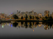 Vancouver at dusk