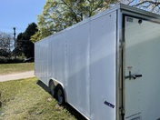 This trailer was stolen last night in Easley.