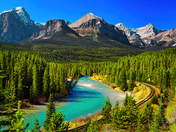 Summertime along the Bow River