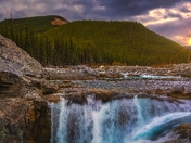 Sunrise Over Elbow Falls