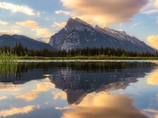 Vermilion Lakes Sunrise Reflections