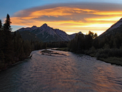 Mount Lorette Sunrise
