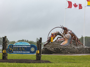 Giant Lobster at Shediac, New Brunswick
