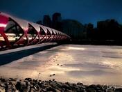 Peace Bridge In Calgary 