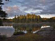 Morning at the backcountry of Kawartha's Highlands.