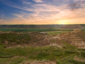 Sunrise Over Horsethief Canyon