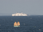 Ferry and Junk