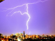 T is for Thunderstorm and Tower