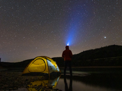 Milky way camping