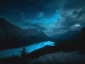 Blue Hour at Peyto