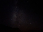 Milky Way and Scorpio seen without telescope 