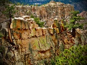 Hell’s Backbone on the edge of the Grand Staircase-Escalante National Monument 