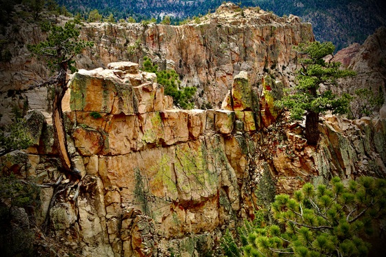 Hell’s Backbone on the edge of the Grand Staircase-Escalante National Monument 