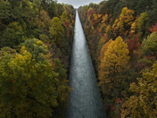Fall Colors on the canal in Niagara Falls