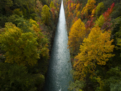 Fall Colors on the canal in Niagara Falls