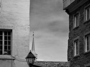 Roof line in Old Montreal
