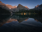 The blue Hour of Rockie