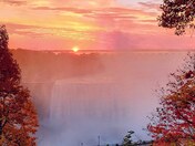 Misty Autumn Sunrise over Niagara