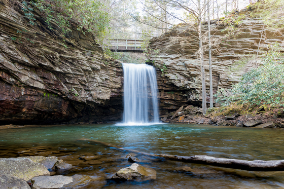 Little Stony National Recreation Trail in Jefferson National Forest