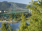 Lion's Gate Bridge and West Vancouver (#1)