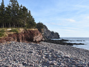 Bay of Fundy coast line
