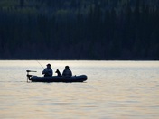 Sunset fishing 