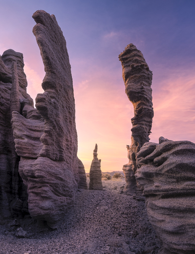 Mono Lake, sand tufas
