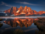Sunrise at Amethyst lake