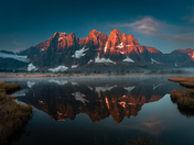 Sunrise at Amethyst lake