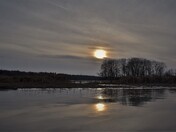 One hour before Winter Solstice.