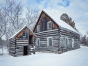 The homestead in winter