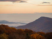 Sunrise in Shenandoah National Park