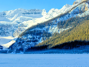 Lake Louise snow spirit