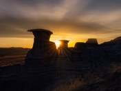 Hoodoos sunset