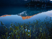 Sunset of Yoho Emerald Lake