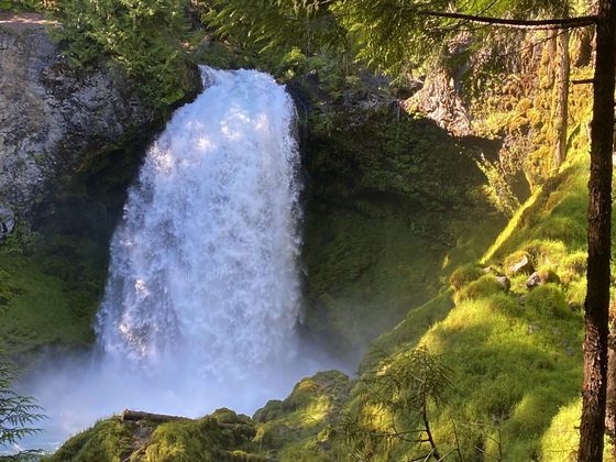 Sahalie Falls-Mt Hood National Forest