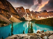 Stormy Skies at Moraine Lake