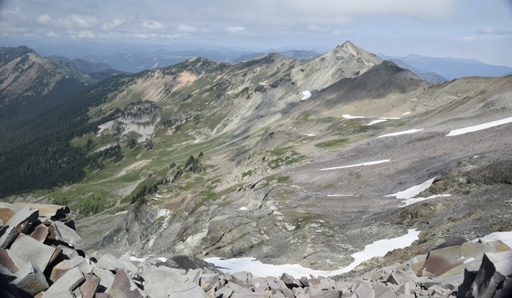 Goat Rocks Wilderness in the Gifford Pinchot National Forest in WA.