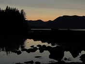 Sunset in Broken Group Islands