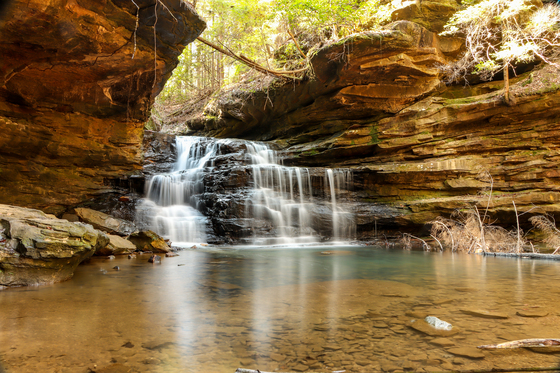 Bankhead National Forest, Mize Mills Falls