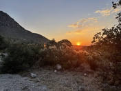 Campground at Guadalupe Mountains N.P. 