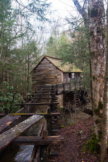 Mill in Great Smoky Mountains National Park