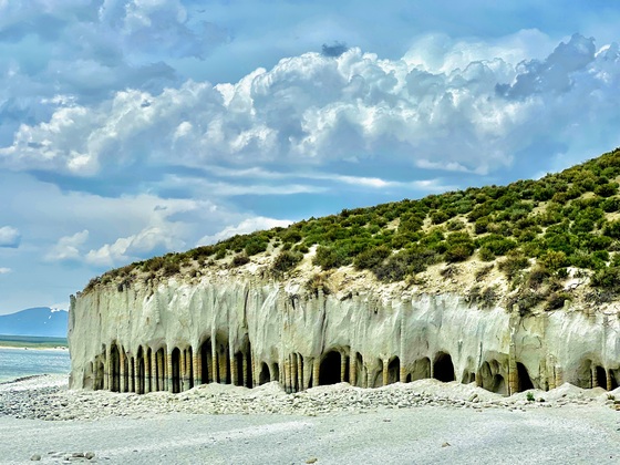 Crowley Lake Stone Columns