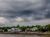 Storm cloud above St. Andrews, New Brunswick