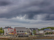 Storm cloud above St. Andrews, New Brunswick