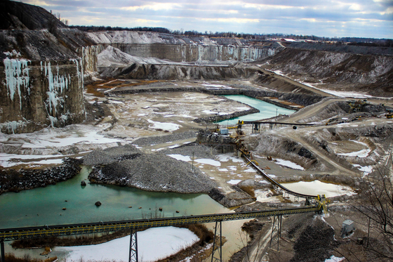 Hanson Aggregates Quarry Observation Deck 