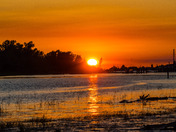 Sunset at Shady Island Richmond bc